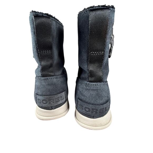SOREL Explorer Waterproof Suede & Faux Fur Winter Boots – Women’s Size 8 - Picture 4 of 8